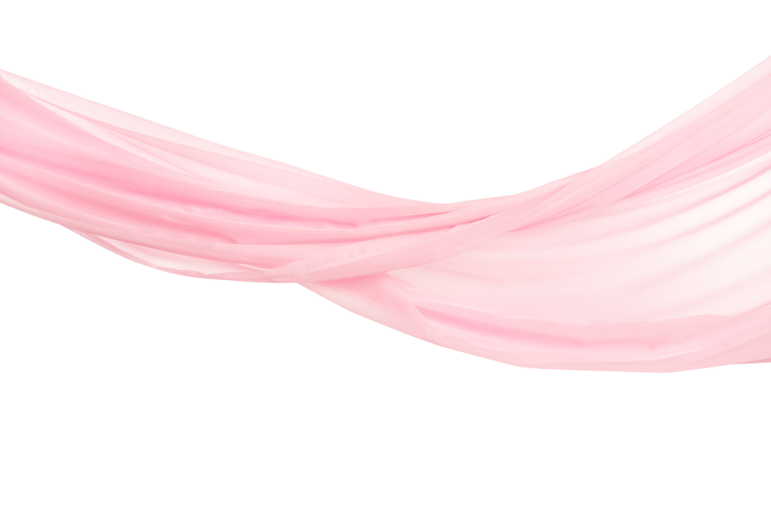 Elegant tender pink silk curtain